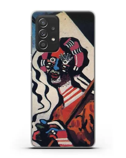 Чехол Молодая женщина с зонтиком (Пикабиа Франсис) силиконовый для Samsung Galaxy A53