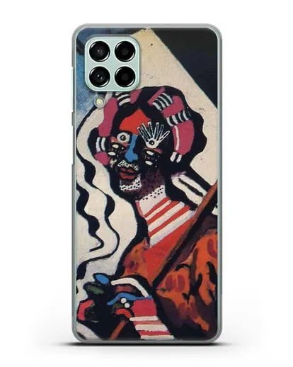 Чехол Молодая женщина с зонтиком (Пикабиа Франсис) силиконовый для Samsung Galaxy M53 [SM-M536]