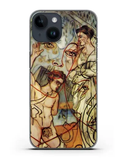 Чехол Craccae (Пикабиа Франсис) силиконовый для iPhone 14