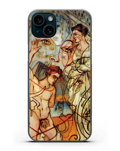 Чехол Craccae (Пикабиа Франсис) силиконовый для iPhone 15 Plus