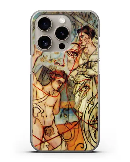 Чехол Craccae (Пикабиа Франсис) силиконовый для iPhone 15 Pro