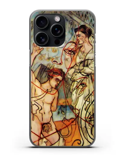 Чехол Craccae (Пикабиа Франсис) силиконовый для iPhone 15 Pro Max
