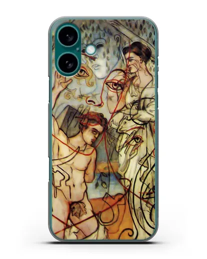 Чехол Craccae (Пикабиа Франсис) силиконовый для iPhone 16 Plus