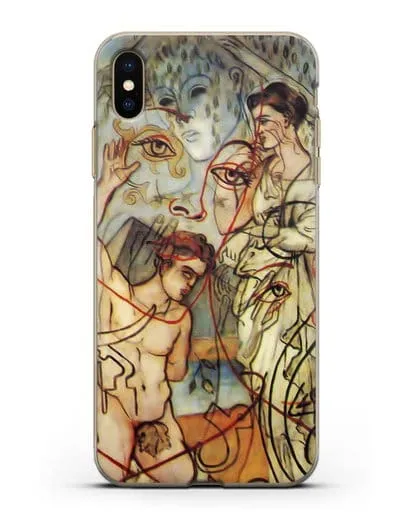 Чехол Craccae (Пикабиа Франсис) силиконовый для iPhone XS Max