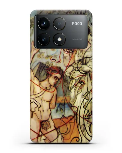 Чехол Craccae (Пикабиа Франсис) силиконовый для Xiaomi Poco F6 Pro