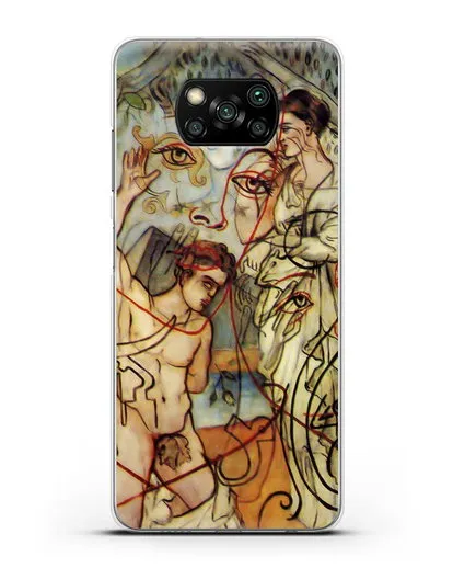 Чехол Craccae (Пикабиа Франсис) силиконовый для Xiaomi Poco X3 Pro