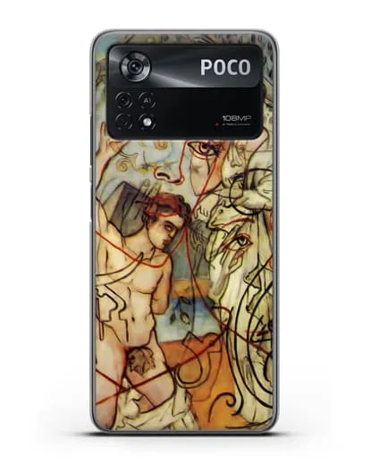 Чехол Craccae (Пикабиа Франсис) силиконовый для Xiaomi Poco X4 Pro