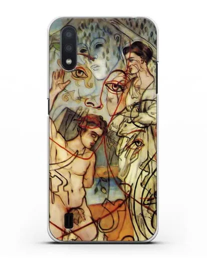 Чехол Craccae (Пикабиа Франсис) силиконовый для Samsung Galaxy A01 [SM-A015F]