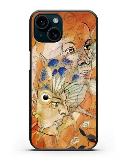 Чехол Катакс (Пикабиа Франсис) силиконовый для iPhone 15