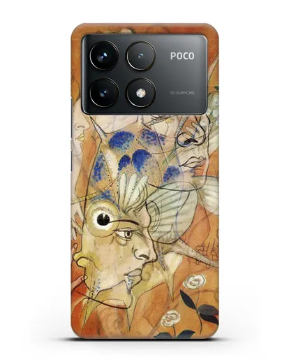 Чехол Катакс (Пикабиа Франсис) силиконовый для Xiaomi Poco F6 Pro