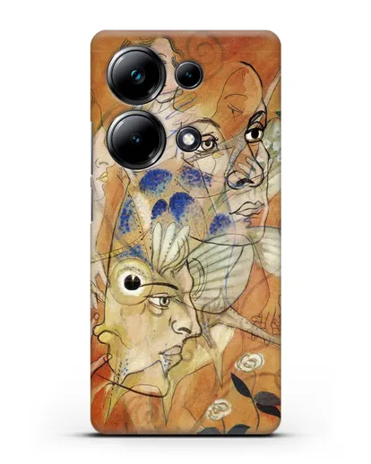 Чехол Катакс (Пикабиа Франсис) силиконовый для Xiaomi Poco M6 Pro