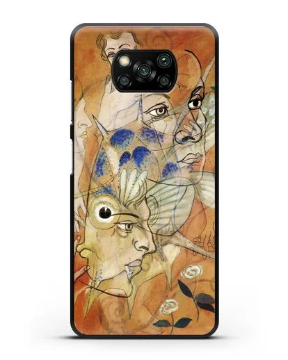 Чехол Катакс (Пикабиа Франсис) силиконовый для Xiaomi Poco X3 Pro