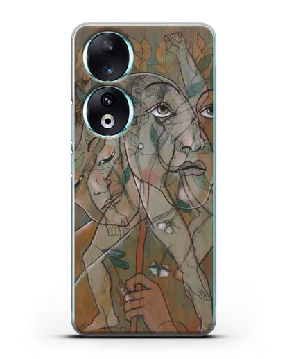 Чехол Лигустри (Пикабиа Франсис) силиконовый для Honor 90