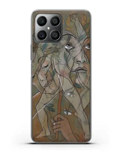 Чехол Лигустри (Пикабиа Франсис) силиконовый для Honor X8