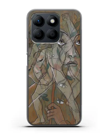 Чехол Лигустри (Пикабиа Франсис) силиконовый для Honor X8b