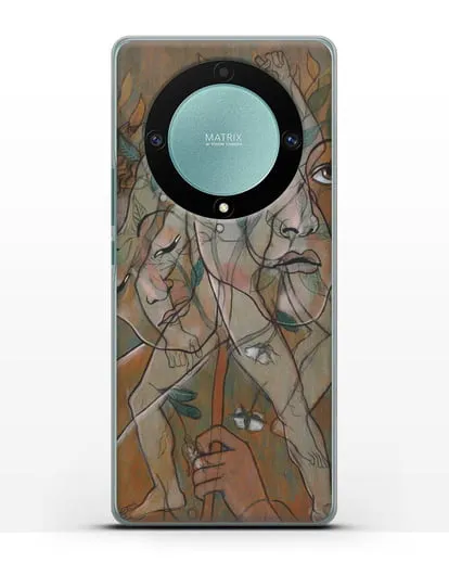 Чехол Лигустри (Пикабиа Франсис) силиконовый для Honor X9a