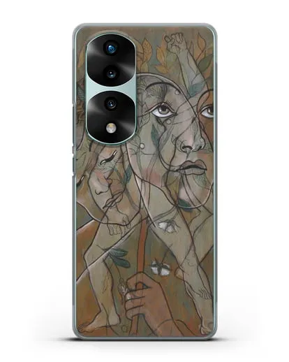 Чехол Лигустри (Пикабиа Франсис) силиконовый для Honor 70 Pro