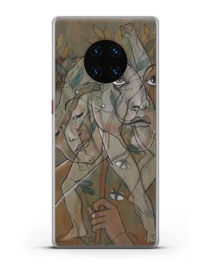 Чехол Лигустри (Пикабиа Франсис) силиконовый для Huawei Mate 30 Pro