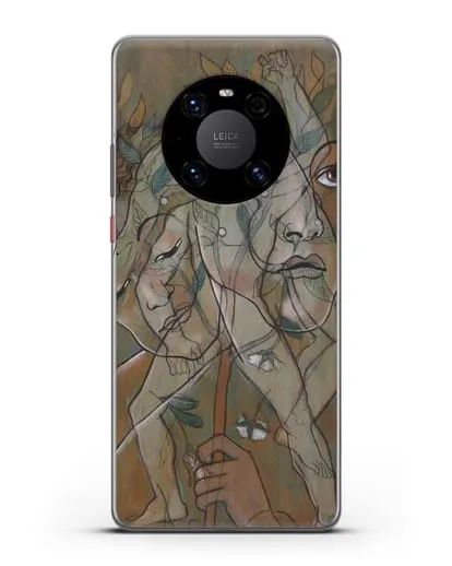 Чехол Лигустри (Пикабиа Франсис) силиконовый для Huawei Mate 40 Pro