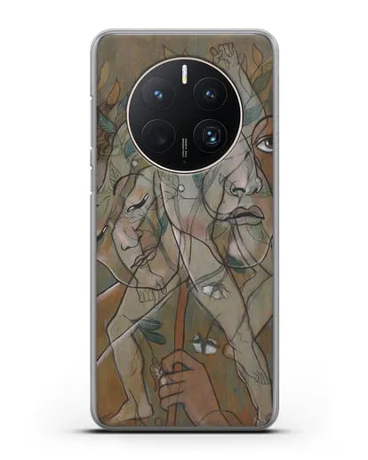 Чехол Лигустри (Пикабиа Франсис) силиконовый для Huawei Mate 50