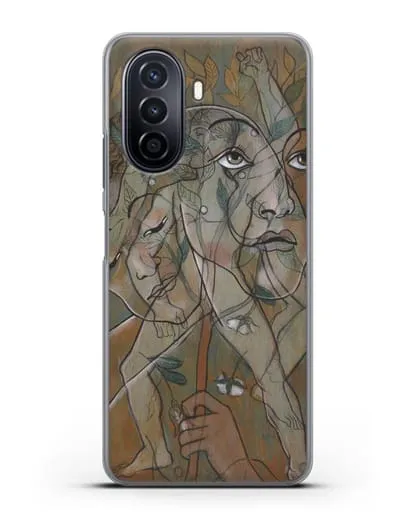 Чехол Лигустри (Пикабиа Франсис) силиконовый для Huawei Nova Y70