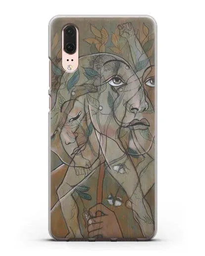 Чехол Лигустри (Пикабиа Франсис) силиконовый для Huawei P20