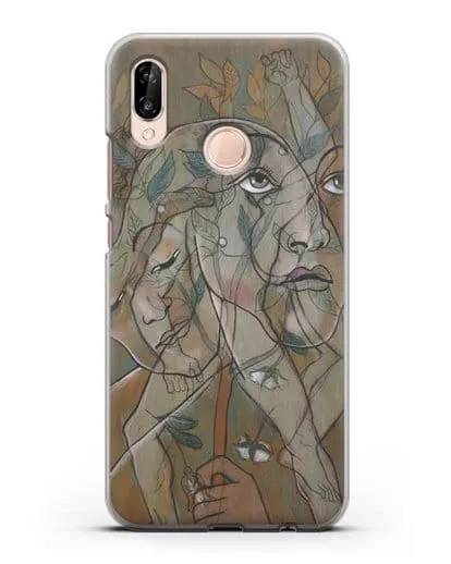 Чехол Лигустри (Пикабиа Франсис) силиконовый для Huawei P20 Lite