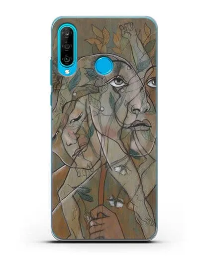 Чехол Лигустри (Пикабиа Франсис) силиконовый для Huawei P30 Lite