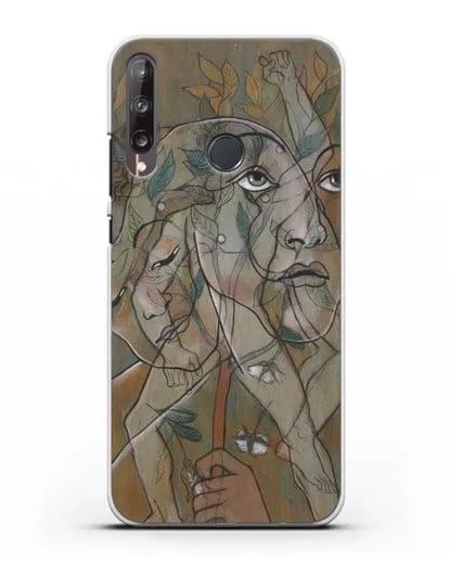 Чехол Лигустри (Пикабиа Франсис) силиконовый для Huawei P40 lite E