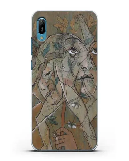 Чехол Лигустри (Пикабиа Франсис) силиконовый для Huawei Y6 2019