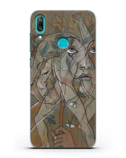 Чехол Лигустри (Пикабиа Франсис) силиконовый для Huawei Y7 2019