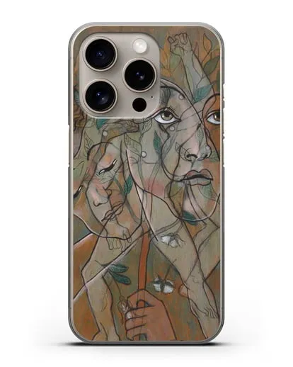 Чехол Лигустри (Пикабиа Франсис) силиконовый для iPhone 15 Pro