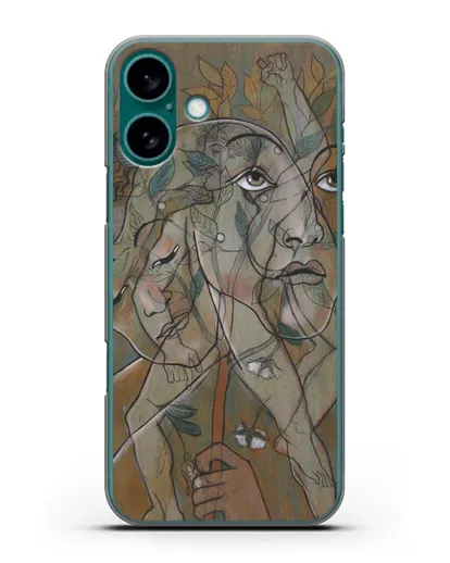 Чехол Лигустри (Пикабиа Франсис) силиконовый для iPhone 16 Plus