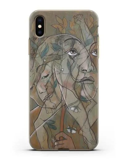 Чехол Лигустри (Пикабиа Франсис) силиконовый для iPhone XS Max