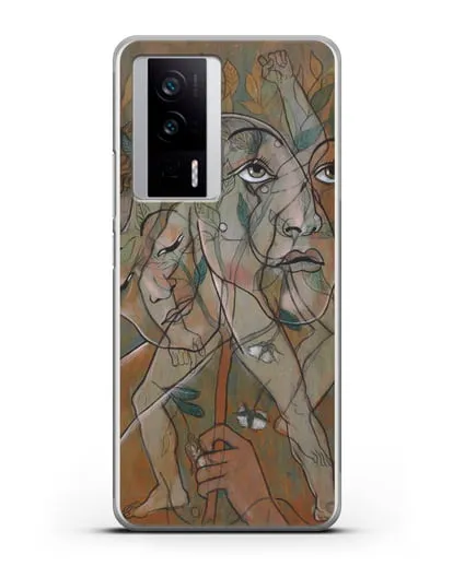 Чехол Лигустри (Пикабиа Франсис) силиконовый для Xiaomi Poco F5 Pro