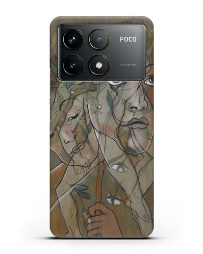 Чехол Лигустри (Пикабиа Франсис) силиконовый для Xiaomi Poco F6 Pro