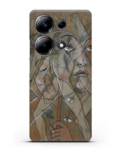 Чехол Лигустри (Пикабиа Франсис) силиконовый для Xiaomi Poco M6 Pro