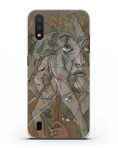 Чехол Лигустри (Пикабиа Франсис) силиконовый для Samsung Galaxy A01 [SM-A015F]