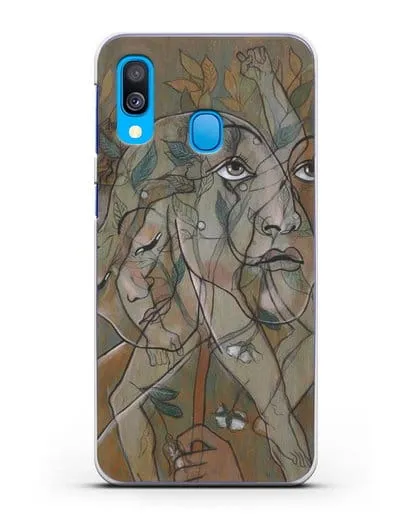 Чехол Лигустри (Пикабиа Франсис) силиконовый для Samsung Galaxy A40 [SM-A405F]