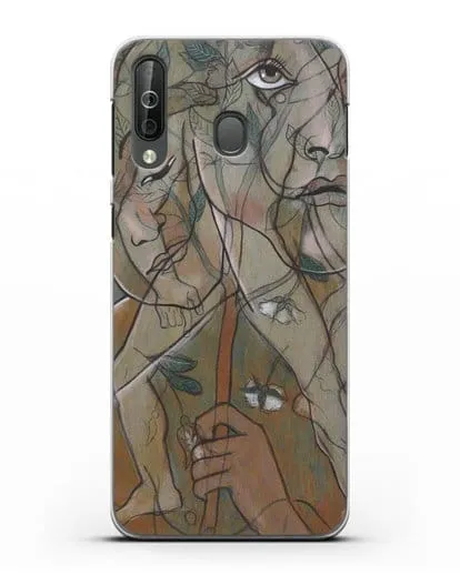 Чехол Лигустри (Пикабиа Франсис) силиконовый для Samsung Galaxy A40s [SM-A507FN]