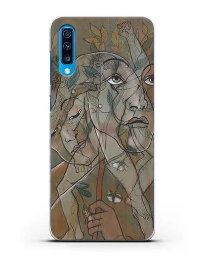 Чехол Лигустри (Пикабиа Франсис) силиконовый для Samsung Galaxy A70 [SM-A705F]