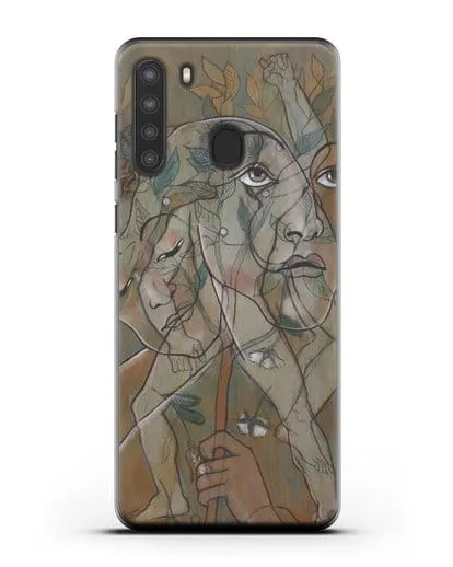 Чехол Лигустри (Пикабиа Франсис) силиконовый для Samsung Galaxy A21 [SM-A215]