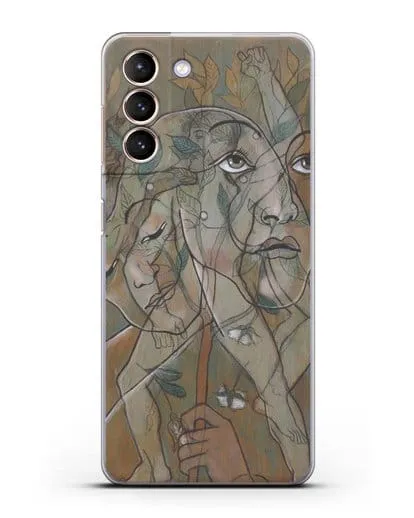 Чехол Лигустри (Пикабиа Франсис) силиконовый для Samsung Galaxy S21 [SM-G991B]