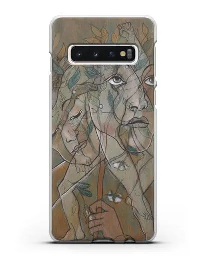 Чехол Лигустри (Пикабиа Франсис) силиконовый для Samsung Galaxy S10 [SM-G973F]