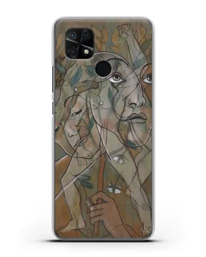 Чехол Лигустри (Пикабиа Франсис) силиконовый для Xiaomi Redmi 10C