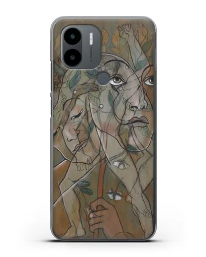 Чехол Лигустри (Пикабиа Франсис) силиконовый для Xiaomi Redmi A1 Plus