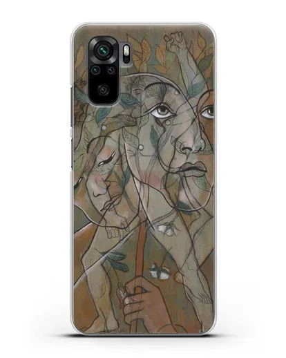 Чехол Лигустри (Пикабиа Франсис) силиконовый для Xiaomi Redmi Note 10S