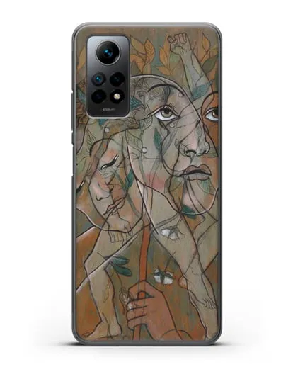 Чехол Лигустри (Пикабиа Франсис) силиконовый для Xiaomi Redmi Note 12 Pro 4G