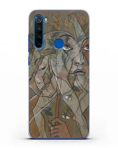 Чехол Лигустри (Пикабиа Франсис) силиконовый для Xiaomi Redmi Note 8T