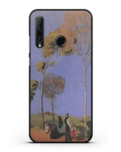 Чехол Бродяга (Маке Август) силиконовый для Honor 20e